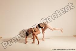 Female Anatomy poses - Capoeira